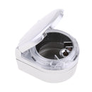 Portable Car Ashtray Smokeless Holder Accessories With LED Sliver