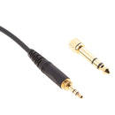 Replacement Spring Cable For AKG Q701 / K240 / K240S / K240MK II / K702 / K271s / K141 / K171 / K181 / K271 MKII / pioneer HDJ-200 headphones Audio upgrade HIFI 4.27ft