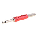 High Quality Stereo 6.5mm 1/4'' Amplifier Microphone plug 6.35mm 1/4'' wire Connector male plug adapter Soldering