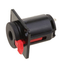 Audio 6.35mm Jacks TS and TRS Panel Mount Jack Locking Style D Series Size PNL MT Black Receipt
