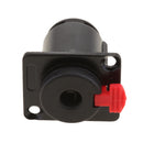 Audio 6.35mm Jacks TS and TRS Panel Mount Jack Locking Style D Series Size PNL MT Black Receipt