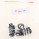 2pcs 6.35mm / 6.5mm 6Pin DIP Stereo Dual Channel Microphone Socket 6.35 /6.5 Audio Straight jack