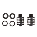 2pcs 6.35mm / 6.5mm 6Pin DIP Stereo Dual Channel Microphone Socket 6.35 /6.5 Audio Straight jack