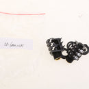 2pcs Gold 6.35mm / 6.5mm 6Pin DIP Stereo Dual Channel Microphone Socket 6.35 /6.5 Audio Straight jack