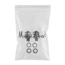 2pcs Gold 6.35mm / 6.5mm 6Pin DIP Stereo Dual Channel Microphone Socket 6.35 /6.5 Audio Straight jack