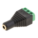 3.5mm Stereo TRRS Audio Vedio Female to 3 Screw Terminal Female Connectors