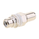 3 Pieces Audio Video RCA Female To Female Coupler Adapter