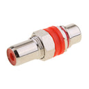 3 Pieces Audio Video RCA Female To Female Coupler Adapter