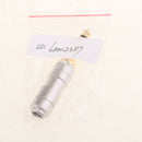 Right Angle Stereo TRS Solder-On 1/4''Inch 6.5mm Replacement Stereo Male Jack Plug Connectors Silver