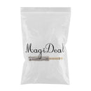 6.35mm 1/4" Male Stereo Audio TRS Jack Plug Soldering adapter