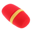 Microphone Cover Microphone Windscreen Foam Cover Black Top Grade Red