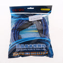3-Pin foot Mic Cable Patch Cords - XLR Male to XLR Female Black Microphone Cables - 16Ft Balanced Mic Snake Cord - Single