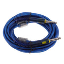 6.35mm STEREO Male Plug Jack to Male Jack Cable 1/4'' Guitar Mixer Audio Cable Cord 5meter