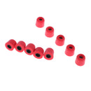 10Pcs Durable Headphone Memory Foam Cushion Eyebud Cover for Headset Red
