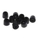 5 Pairs 4.5mm Memory Foam Tips Eartips For Earbuds /IN-EAR Earphones M Black