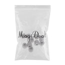5 Pairs 3.0mm Memory Foam Tips Eartips For Earbuds /IN-EAR Earphones M Gray