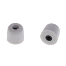 5 Pairs 3.0mm Memory Foam Tips Eartips For Earbuds /IN-EAR Earphones M Gray