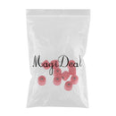 5 Pairs 3.0mm Memory Foam Tips Eartips For Earbuds /IN-EAR Earphones M Red