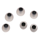 3.8mm Silicone In-Ear Earphone Covers Earbud Tips 3pairs Profession Protect Your Ears(Transparen Black)