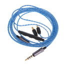 Replacement Upgrade Earphone Audio Cable Cord Inline Remote & Mic for ATH-LS50 70 200 300 400 E40 50 70 SR9 ESW950 etc