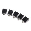5Pcs Plastic PCB Mount 5-Pin Stereo 3.5mm Socket Audio Connector