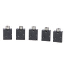 5Pcs Plastic PCB Mount 5-Pin Stereo 3.5mm Socket Audio Connector