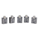 5Pcs Plastic PCB Mount 5-Pin Stereo 3.5mm Socket Audio Connector