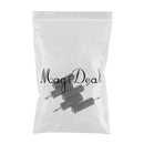 3.5mm 1/8"Male Plug Mono To 6.35mm 1/4"Female Jack Audio Converter 5Pcs/set Suitable for The Connect of Pc, Mp3, Smartphone, etc