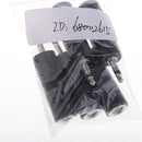 3.5mm 1/8"Male Plug Mono To 6.35mm 1/4"Female Jack Audio Converter 5Pcs/set Suitable for The Connect of Pc, Mp3, Smartphone, etc