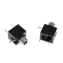 10Pcs/set 3.5mm PCB Panel Mount Stereo Jack Female Socket Connector Earphone Mono TS Jack Socket Adapter