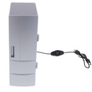 Universal Car Mini Fridge Warmer and Cooler Dual Auto USB Refrigerator Freezer Office