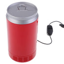 Portable 5V Mini Fridge Heat And Cool Dual USB Refrigerator Freezer Car Travel Red