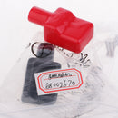 New Car Battery Clamp Terminal Insulation Right Left Cover Positive & Negative Black And Red