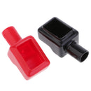 New Car Battery Clamp Terminal Insulation Right Left Cover Positive & Negative Black And Red