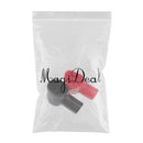 1Pair Car Battery Terminal Insulation Protector Sleeve Covers Black And Red 41mmx28mm