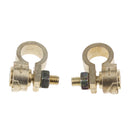 2Pcs Positive Negative Port Battery Terminals Clamp Connector Clip for Car Auto