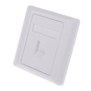 RJ45 CAT5e Data Wall Outlet Socket Single Port Wall Panel Network Home Kit
