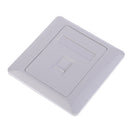 RJ45 CAT5e Data Wall Outlet Socket Single Port Wall Panel Network Home Kit