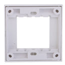 Durable Wall Socket Panel Dual Module Port 86 Type Faceplate for USB VGA Coaxial