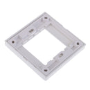 Durable Wall Socket Panel Dual Module Port 86 Type Faceplate for USB VGA Coaxial