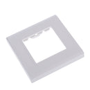 Durable Wall Socket Panel Dual Module Port 86 Type Faceplate for USB VGA Coaxial