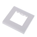 Durable Wall Socket Panel Dual Module Port 86 Type Faceplate for USB VGA Coaxial