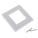 Durable Wall Socket Panel Dual Module Port 86 Type Faceplate for USB VGA Coaxial