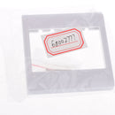 Faceplate 3 Port 86 X 86mm Low Profile Single Gang For RJ45 Modules
