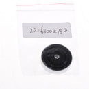30x11mm Aluminum Plastic Speaker AMP Isolation Feet Pad Stand Base Silver