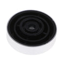 30x11mm Aluminum Plastic Speaker AMP Isolation Feet Pad Stand Base Silver