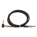 3.5mm audio cable, Male to Male Stereo Aux Cable with Premium Metal, for Smartphones, Tablets and MP3 Player Black