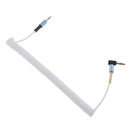 3.5mm Male to Male Stereo Cable Universal Aux Cord Auxiliary/Aux Coiled Stereo Audio Cable for Car Smartphone Tablets Headset PC Laptop Speaker MP3 Players