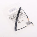 3.5mm Male to Male Stereo Cable Universal Aux Cord Auxiliary/Aux Coiled Stereo Audio Cable for Car Smartphone Tablets Headset PC Laptop Speaker MP3 Players(Black)