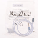 3.5mm Male to Female Extension Stereo Audio Extension Cable Adapter, 90 Degree Right Angle Aux Cable White